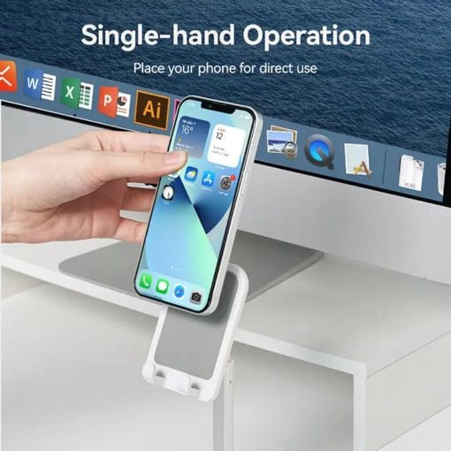 Εικόνα της Vention Smartphone Stand Aluminum White KCQW0