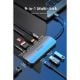 Εικόνα της Docking Station Vention USB-C 9-Port 0.15m Aluminum Gray TOLHB
