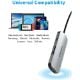 Εικόνα της Docking Station Vention USB-C 7-Port 0.15m Aluminum Gray TOJHB