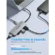 Εικόνα της Docking Station Vention USB-C 7-Port 0.15m Aluminum Gray TOJHB