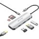 Εικόνα της Docking Station Vention USB-C 7-Port 0.15m Aluminum Gray TOJHB