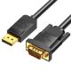 Εικόνα της Καλώδιο Vention DisplayPort to VGA 3m Black HBLBI