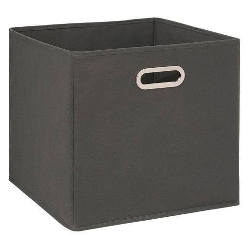 Εικόνα της Κουτί Τακτοποίησης 5Five Dark Grey 31x31x31cm 138885A