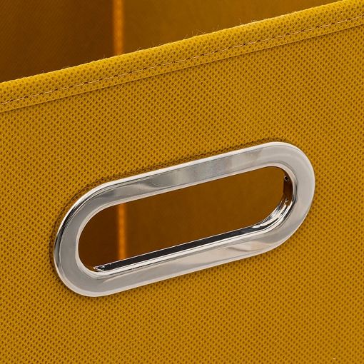 Εικόνα της Κουτί Τακτοποίησης 5Five Mustard Υellow 31x31x31cm 138885Q