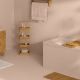 Εικόνα της Πατάκι Μπάνιου 5Five από Ξύλο Bamboo 60x40x0.6cm 174507