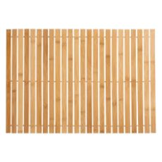 Εικόνα της Πατάκι Μπάνιου 5Five από Ξύλο Bamboo 60x40x0.6cm 174507