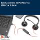 Εικόνα της Headset Poly Blackwire 3325 USB-C Black 76J22AA
