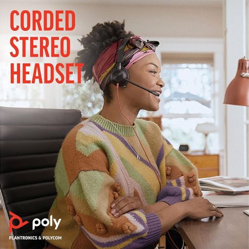 Εικόνα της Headset Poly Blackwire 3325 USB-C Black 76J22AA