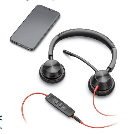 Εικόνα της Headset Poly Blackwire 3325 USB-C Black 76J22AA