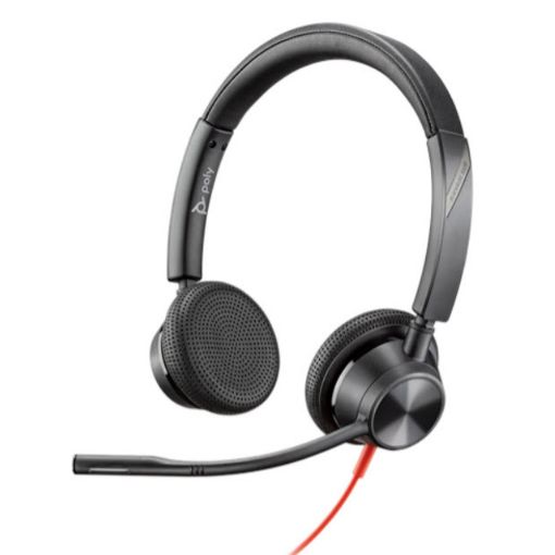 Εικόνα της Headset Poly Blackwire 3325 USB-C Black 76J22AA