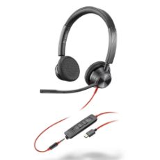 Εικόνα της Headset Poly Blackwire 3325 USB-C Black 76J22AA