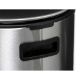 Εικόνα της Καλάθι Απορριμμάτων 5Five Delta 30L Stainless Steel 39x33x62cm 164753