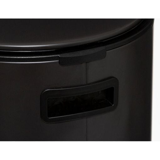 Εικόνα της Καλάθι Απορριμμάτων 5Five Delta 30L 39x33x62cm Charcoal Grey 164753A