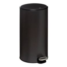 Εικόνα της Καλάθι Απορριμμάτων 5Five Delta 30L 39x33x62cm Charcoal Grey 164753A