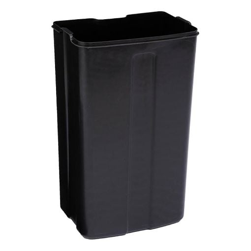 Εικόνα της Καλάθι Απορριμμάτων 5Five Ariane 30L Black 34x30.5x61cm 133684