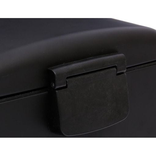 Εικόνα της Καλάθι Απορριμμάτων 5Five Ariane 30L Black 34x30.5x61cm 133684