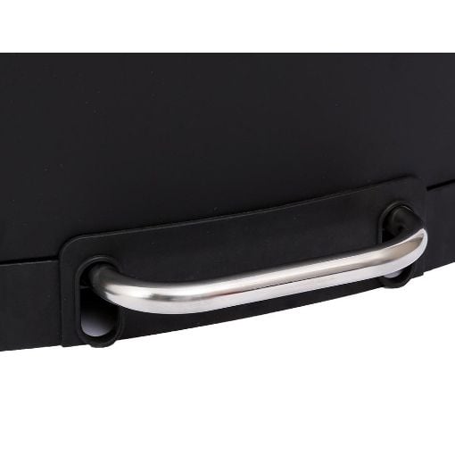 Εικόνα της Καλάθι Απορριμμάτων 5Five Ariane 30L Black 34x30.5x61cm 133684