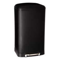 Εικόνα της Καλάθι Απορριμμάτων 5Five Ariane 30L Black 34x30.5x61cm 133684