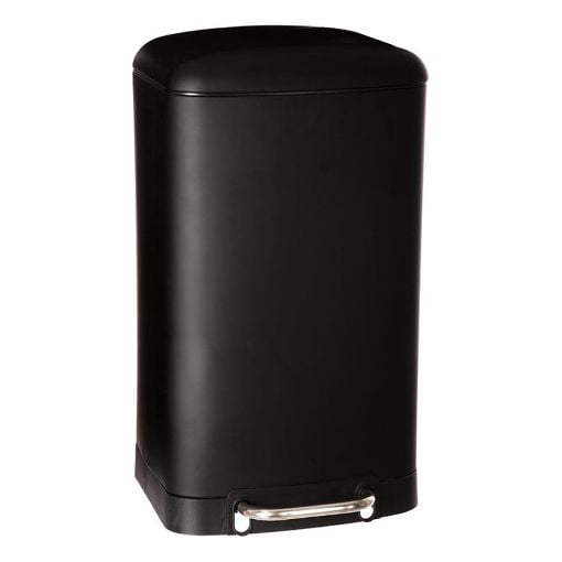 Εικόνα της Καλάθι Απορριμμάτων 5Five Ariane 30L Black 34x30.5x61cm 133684