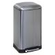 Εικόνα της Καλάθι Απορριμμάτων 5Five Ariane 30L Stainless Steel 34x30.5x61cm 133683A