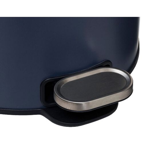 Εικόνα της Καλάθι Απορριμμάτων 5Five Delta 30L Petrol Blue 39x33x62cm 164753B
