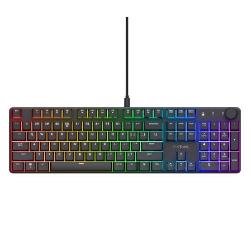 Εικόνα της Πληκτρολόγιο Trust GXT 866 Torix RGB Black 24910