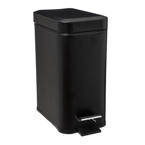 Εικόνα της Κάδος Απορριμμάτων 5Five 5L Black 29x14.2x30.5cm 160848J
