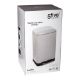 Εικόνα της Καλάθι Απορριμμάτων 5Five Ariane 30L White 34x30.5x61cm 133680