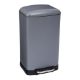 Εικόνα της Καλάθι Απορριμμάτων 5Five Ariane 30L Αnthracite Grey 34x30.5x61cm 133683