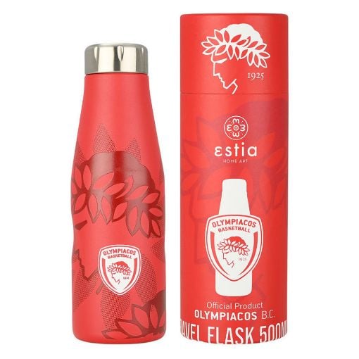 Εικόνα της Θερμός Estia Travel Flask Olympiacos BC Edition 500ml 00-27179