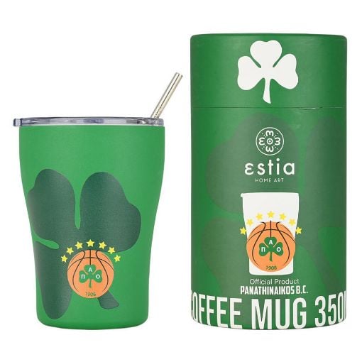 Εικόνα της Θερμός Estia Coffee Mug Panathinaikos BC Edition 350ml 00-27254