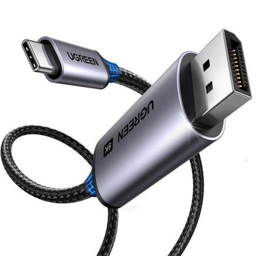Εικόνα της Καλώδιο Ugreen CM556 USB-C to DisplayPort 8K/60Hz 3m 25839