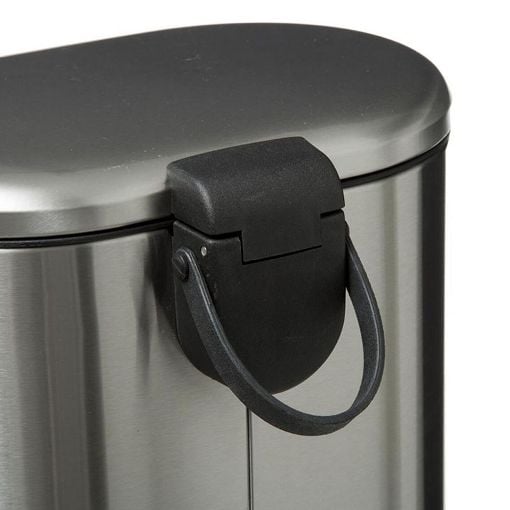 Εικόνα της Κάδος Απορριμμάτων 5Five Siliflex 6L Stainless steel 24.2x15.5x30.5cm 174635E