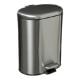 Εικόνα της Κάδος Απορριμμάτων 5Five Siliflex 6L Stainless steel 24.2x15.5x30.5cm 174635E