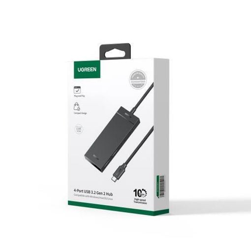 Εικόνα της USB Hub Ugreen 4-Port USB-C & USB-A CM806 Black 35583