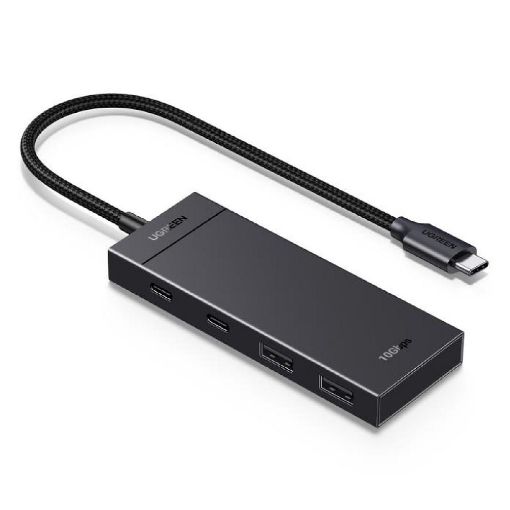 Εικόνα της USB Hub Ugreen 4-Port USB-C CM806 Black 35584