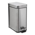 Εικόνα της Κάδος Απορριμμάτων 5Five 5L Silver 29x14.2x30.5cm 160847