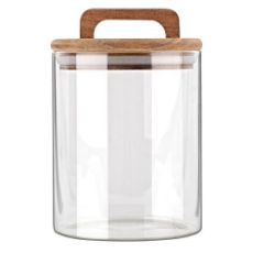 Εικόνα της Δοχείο Αποθήκευσης Estia Allure Γυάλινο 650ml 10x10x14.8cm 01-17477