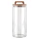 Εικόνα της Δοχείο Αποθήκευσης Estia Allure Γυάλινοm 1300ml 10x10x22cm 01-17491