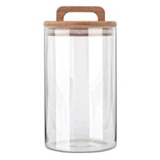 Εικόνα της Δοχείο Αποθήκευσης Estia Allure Γυάλινο 1000ml 10x10x19cm 01-17484