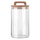 Εικόνα της Δοχείο Αποθήκευσης Estia Allure Γυάλινο 1000ml 10x10x19cm 01-17484