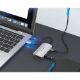 Εικόνα της USB Hub Vention 4x USB 3.0 & USB-C PD 100W 0.15m Aluminum Gray TNBHB