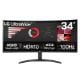 Εικόνα της Οθόνη LG 34WR50QK-B 34" Curved UltraWide VA Quad HD HDR 100Hz