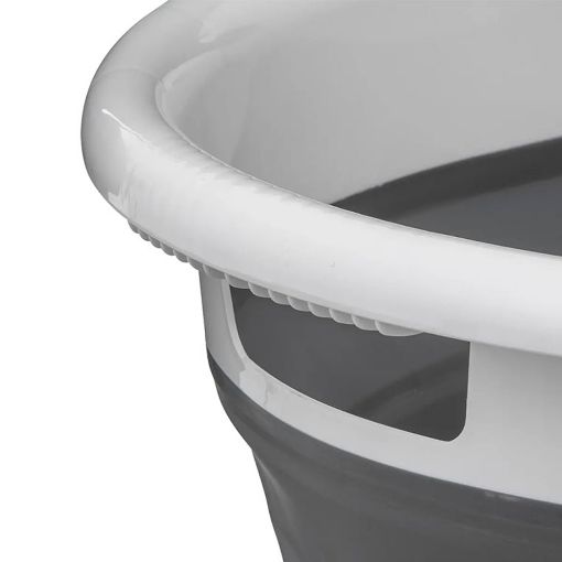 Εικόνα της Πτυσσόμενη Λεκάνη Ρούχων 5Five 21lt 54x39x23cm
