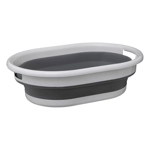 Εικόνα της Πτυσσόμενη Λεκάνη Ρούχων 5Five 21lt 54x39x23cm