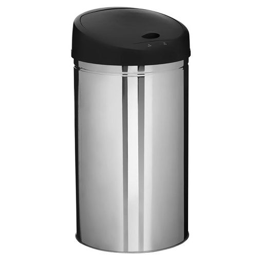 Εικόνα της Καλάθι Απορριμμάτων 5Five 42L Stainless Steel 32x32x62cm 164607