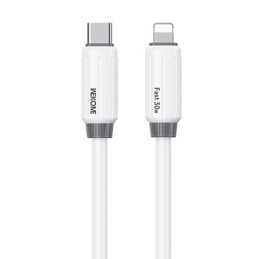 Εικόνα της Καλώδιο WK i6 USB-C to Lightning 30W 1m White WDC-29