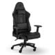 Εικόνα της Gaming Chair Corsair TC100 Relaxed Leatherette Black CF-9010050-WW