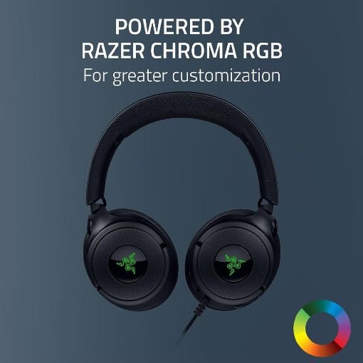 Εικόνα της Headset Razer Kraken v4 X USB RGB Black RZ04-05180100-R3M1