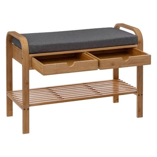 Εικόνα της Παγκάκι Εισόδου 5Five με 1 Ράφι 74x34x55 cm 181337